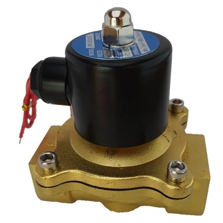 Water, air, oil solenoid valve