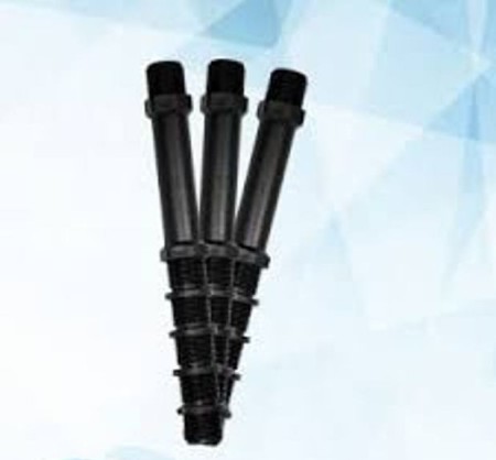 Cut polyethylene riser (CUT OFF)