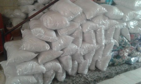 Production and distribution of pillows in Royal Shams factory