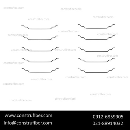 الیاف فولادی ۵D بتن فراتاو