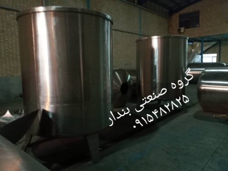 Steel tank, steel tank in Mashhad, steel mixer, Bandar Industrial Group