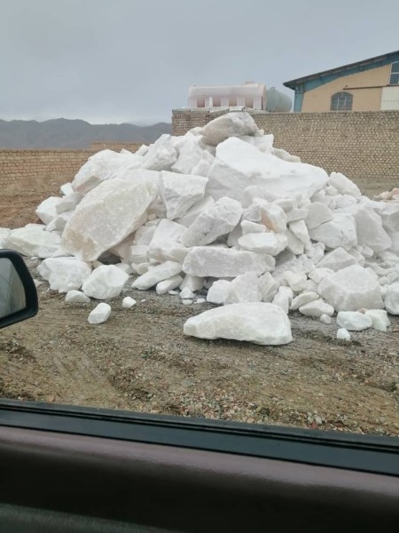 Medical salt rock. Purchase of animal salt stone