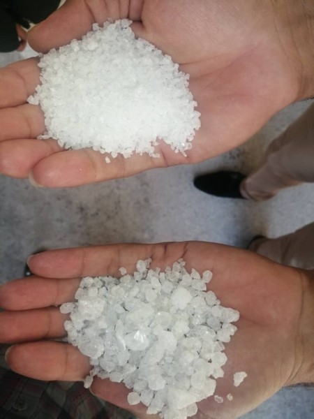 Sugar salt. Salt 110. Granulation salt