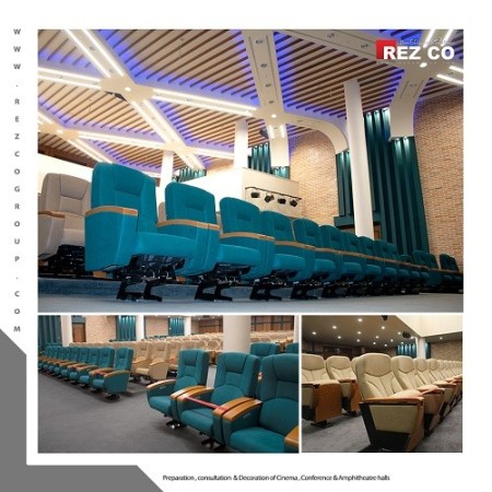 Equipping the amphitheater hall in Yazd province Rez Ko Ko