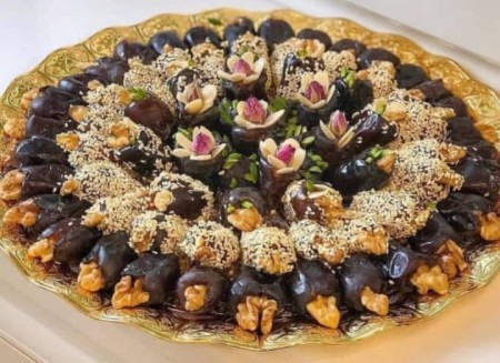 Types of date palm tray in Isfahan