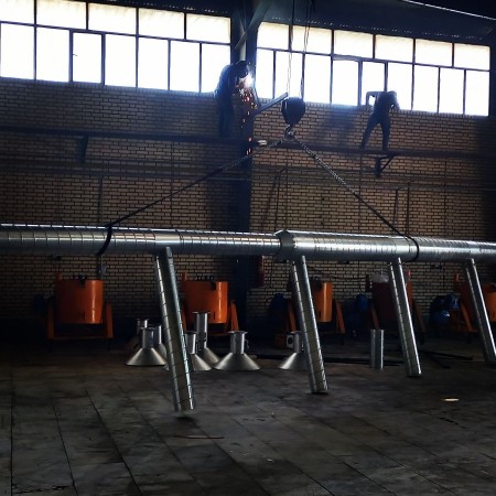 کوره قالکاری،کوره گردان،کوره زباله سوز