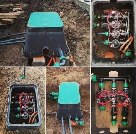 Solenoid box (valve box, VALE BOX)