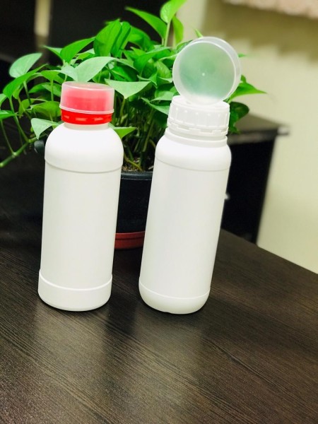 Production and distribution of poison plastic round and square bottles
