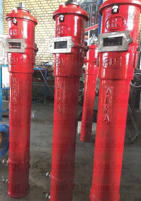 Fire station valve or post indicator valve