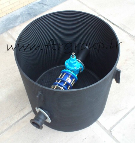 Handhole manhole and polyethylene pool