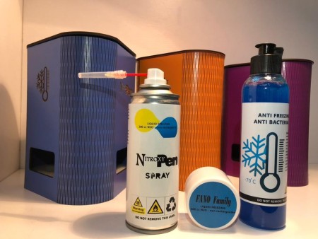 Cryotherapy spray (personal and home treatment of HPV)