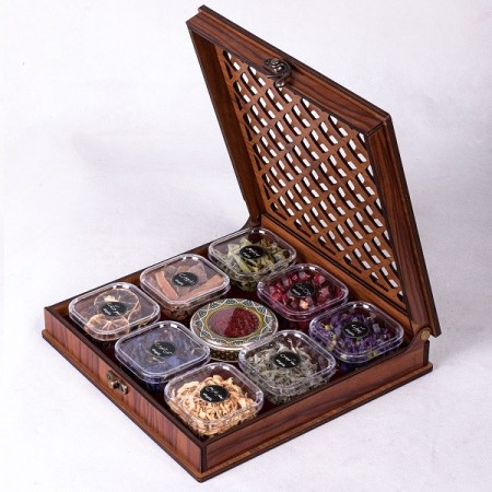 پک دمنوش و زعفران