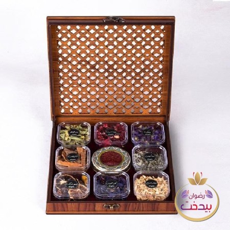 پک دمنوش و زعفران