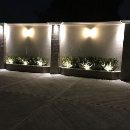 Landscaping and lighting in Tehrandasht Villa