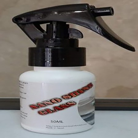 Anti-stain nano glass coating spray for bathroom shower cabin