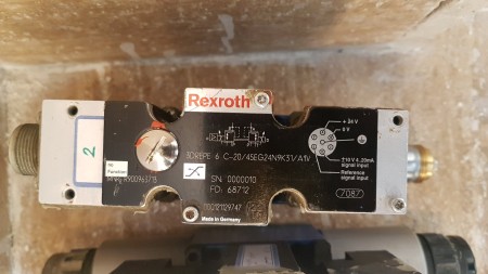 REXROTH electric valve repair 3DREPE-6-C-20