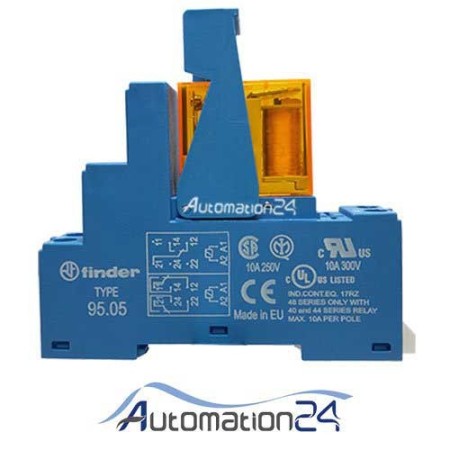 Finder relay 4052.8024 + socket