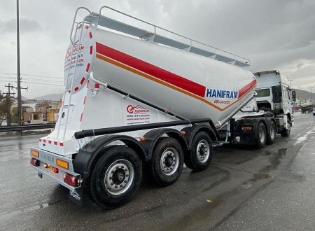 Production and sale of three-axis dump trailer