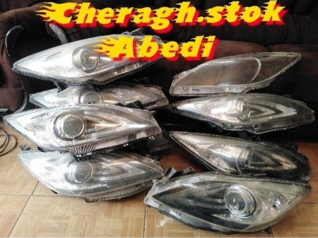 چراغ استوک و نو مزدا 3 نیو و قدیم
