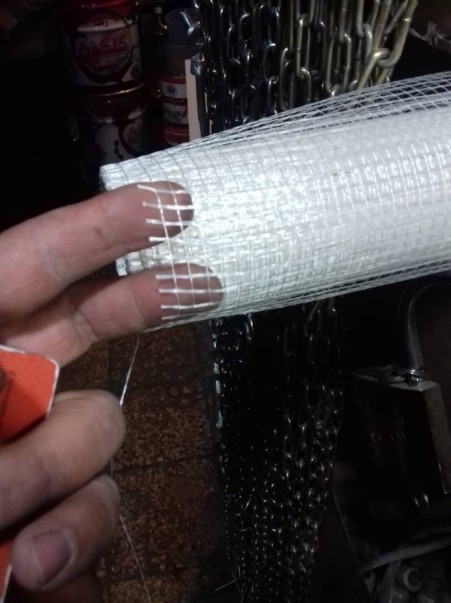 Fiberglass underlay or under gypsum mesh