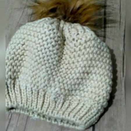 Double layer knitted hat