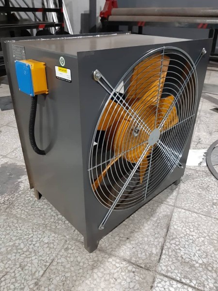 Axial industrial ventilator and domestic ventilator