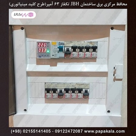 Central-protection-electricity-building-single-phase 63 amps (Ohm) or 25 amps (Selfie)-electrical-re ...