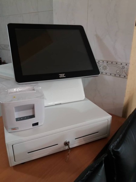 صندوق فروشگاهی لمسی ZEC  مدل Mac-Wide