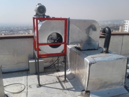 Rapele positive pressure fan