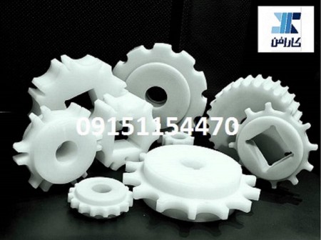 ساخت تخصصی چرخ زنجیرها و چرخ دنده های پلیمری استاندارد یک تکه و دو تکه و دنده زنجیرهای پلاستیکی در ا ...