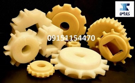 ساخت تخصصی چرخ زنجیرها و چرخ دنده های پلیمری استاندارد یک تکه و دو تکه و دنده زنجیرهای پلاستیکی در ا ...