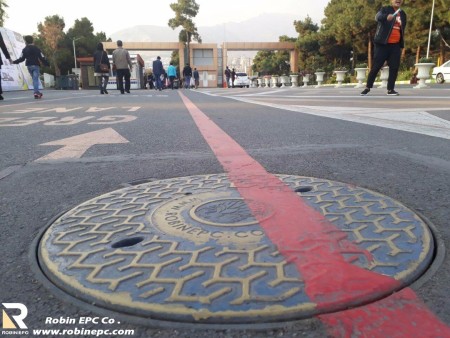 Composite manhole valve