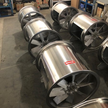 Duct fan - inter-channel ventilator