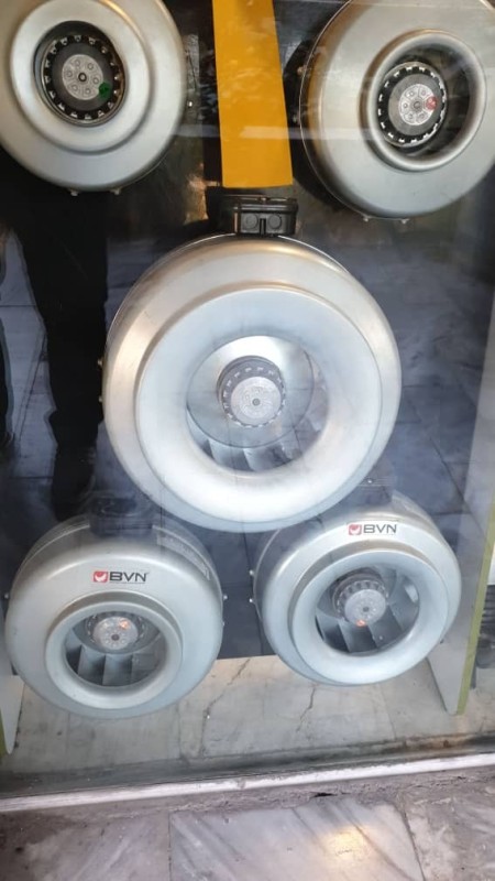 Duct fan - inter-channel ventilator