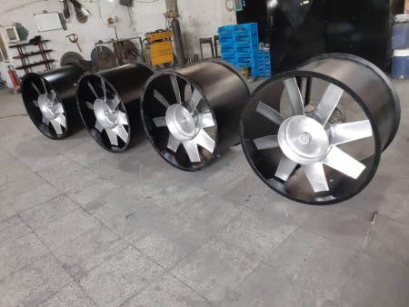 Duct fan - inter-channel ventilator