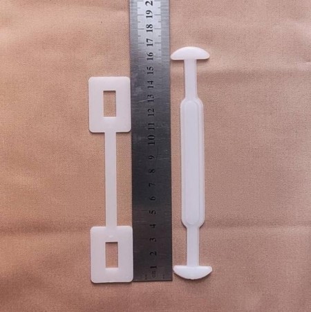 Cardboard plastic handle