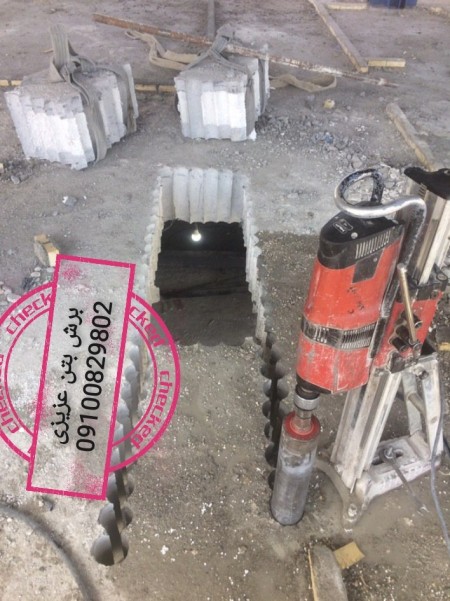 Reinforcement of the structure, concrete cutting, rebar planting, roof concrete cutting, bolt planti ...