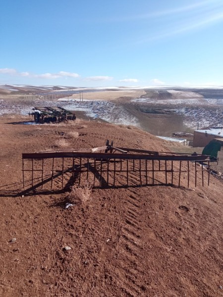 دستگاه جمع آوری ضایعات کشاورزی