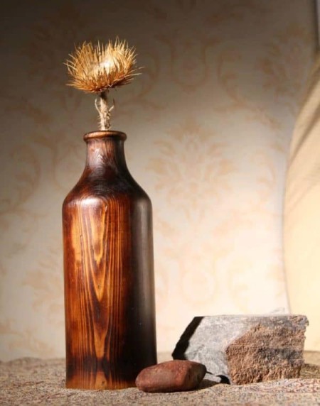 گلدان چوبی (مدل نوستالژیک)