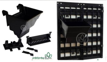 Execution of green wall, design of green wall