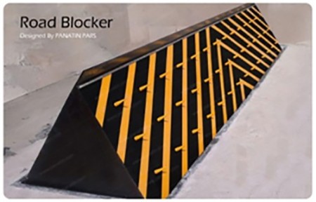 Deep anti-terrorist barrier