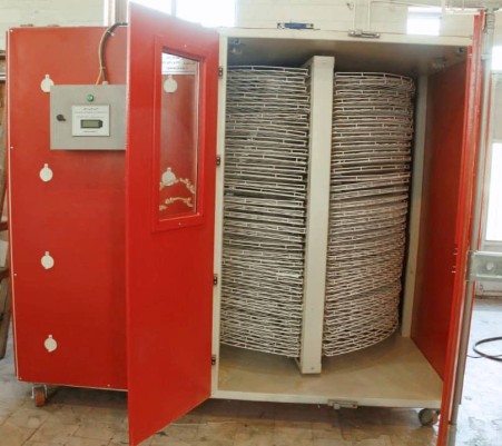 Rotary fruit dryer gbo300