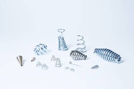 Production of various types of compression, tensile, torsion and formwork springs