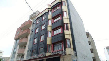 Composite sheets for building facades and interior decoration