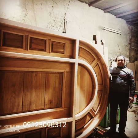 دربهای لابی تمام چوب اخلی