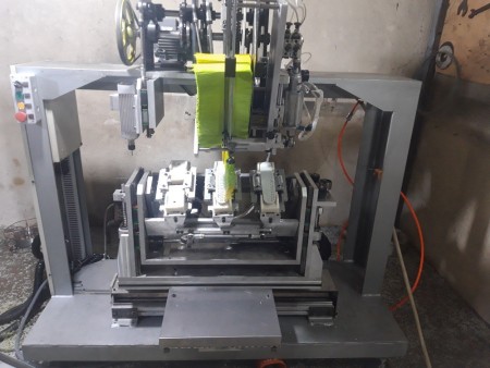 5 axis brush planting machine