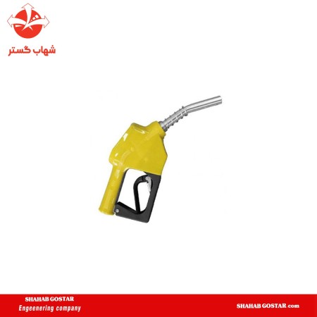 Gas station nozzle and fuel station nozzle