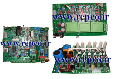 Control system and rectifier cards Munk