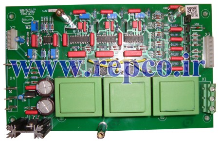 Control system and rectifier cards Munk