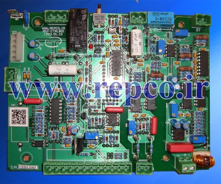 Control system and rectifier cards Munk
